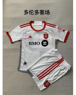 Toronto FC Auswärtstrikot-Set 2024 für Kinder (Trikot + Shorts)