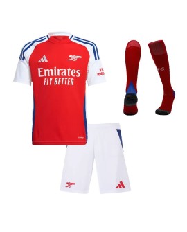 Arsenal 2024/25 Heimtrikot für Kinder (Trikot + Shorts + Socken)