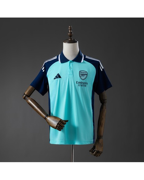 Arsenal Poloshirt der Saison 25/26 – hellgrün Arsenal Poloshirt der Saison 25/26 – hellgrün