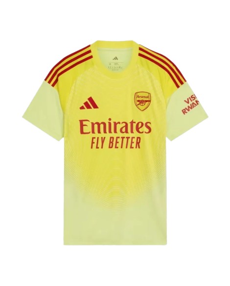 Arsenal Torwarttrikot 2025/26 Hellgelb