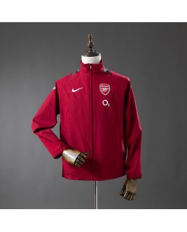 Arsenal winddichte Retro-Jacke der Saison 05/06