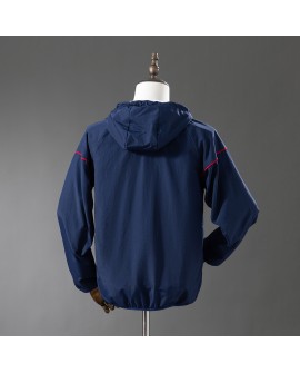 Arsenal Trenchcoat, einseitig bedruckt, Saison 25/26 – dunkelblau