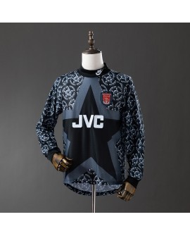 Arsenal Torwart-Retro-Langarmtrikot von 1994/95