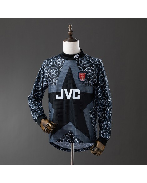 Arsenal Torwart-Retro-Langarmtrikot von 1994/95