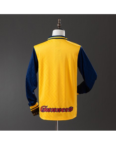 Arsenals Auswärtstrikot der Saison 1996/97 Retro - Langärmlig