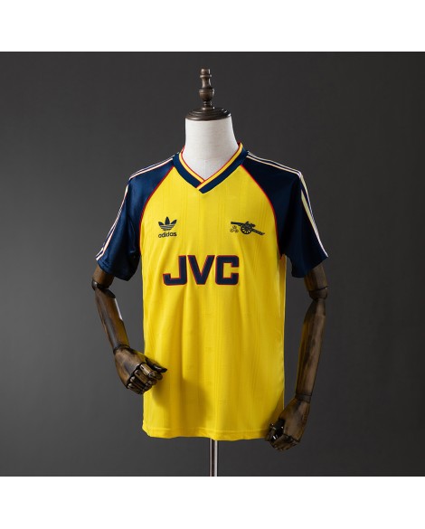 Retro 88/89 Arsenal Auswärtstrikot