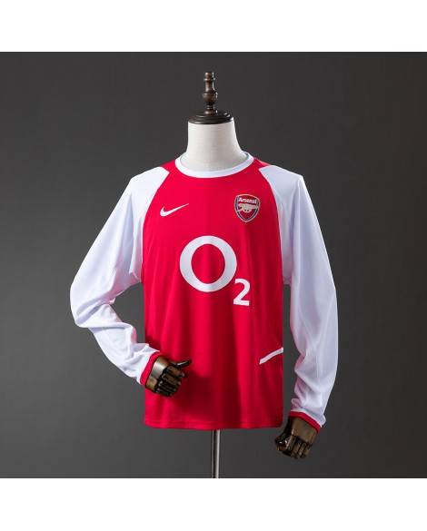 Arsenal Retro-Heimtrikot 2002/03 - Langärmlig
