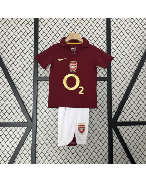 Arsenal Retro-Heimtrikot 2005/06 - Kind