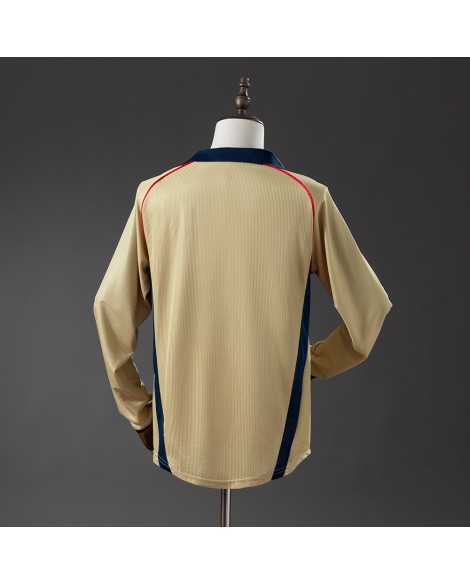 Arsenal 01/02 Auswärts-Retro-Trikot - Langärmlig