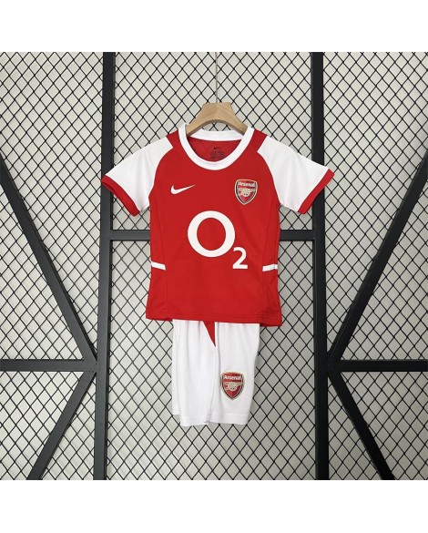 Arsenal 02/04 Heim-Retro-Trikot - Kind