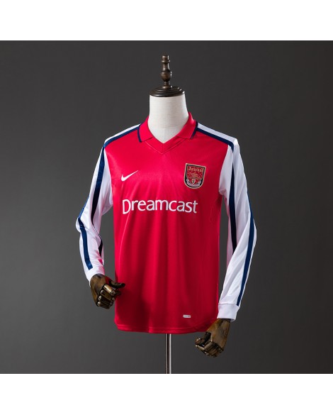 Arsenal Retro-Heimtrikot 2000/01 - Langärmlig