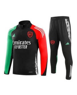 Arsenal Sweatshirt-Set 2024/25 – Schwarz (Oberteil+Hose)