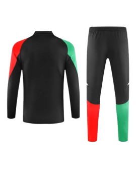 Arsenal Sweatshirt-Set 2024/25 – Schwarz (Oberteil+Hose)