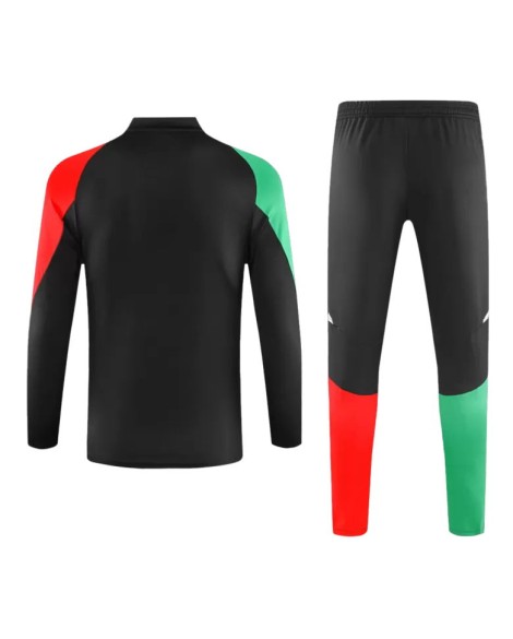 Arsenal Sweatshirt-Set 2024/25 – Schwarz (Oberteil+Hose)