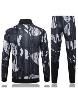 Arsenal Jacke Trainingsanzug 2425-Schwarz Grau Inkjet