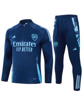 Arsenal-Trainingsuniform für Kinder 2425 – Saphirblau