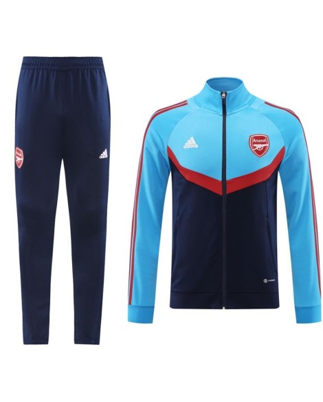 Arsenal-Trainingsset (Jacke + Hose) Blau 2024/25