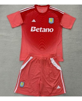 Aston Villa 25/26 Season Goalkeeper Kit (Shirt + Shorts)