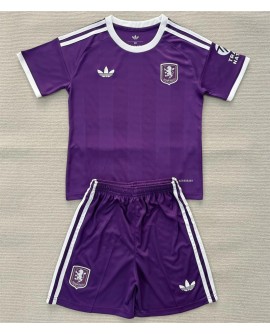 Aston Villa Torwart-Trikot-Set 25/26 (Trikot + Hose) – Kind