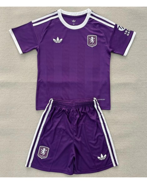 Aston Villa Torwart-Trikot-Set 25/26 (Trikot + Hose) – Kind Aston Villa Torwart-Trikot-Set 25/26 (Trikot + Hose) – Kind