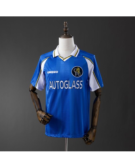 Chelsea Home Retro-Fußballtrikot 1997/99