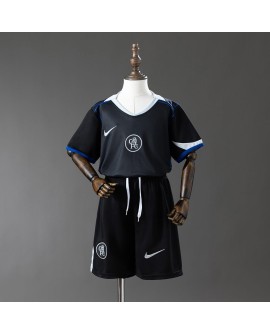 Chelseas drittes Auswärtstrikot für die Saison 25/26- Kind