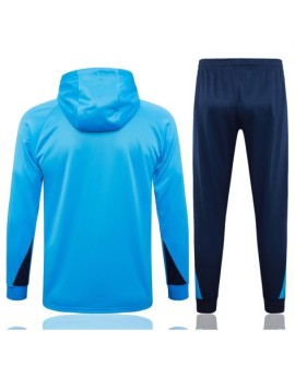 Chelsea Trainingstrikot mit Kapuze 2425-Seeblau