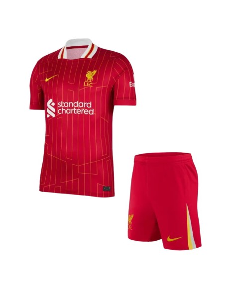 Liverpool-Heim-Fußballtrikot 2024/25 (Trikot + Shorts)