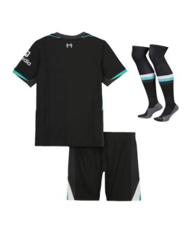 Liverpool Auswärts-Fußballtrikot-Set 2024/25 für Kinder (Trikot + Shorts + Socken)