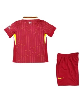 Liverpool Jersey Home 2024/25 Kind (Jersey + Shorts)
