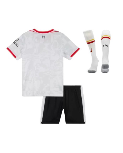 Liverpool Third Away Fußballtrikot-Set 2024/25 für Kinder (Trikot + Shorts + Socken)