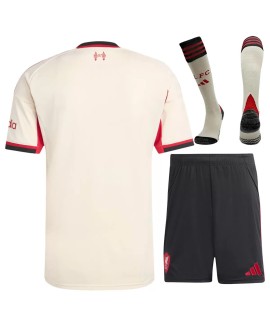 Liverpool Auswärtstrikot 2025/26 (Trikot + Shorts + Stutzen)