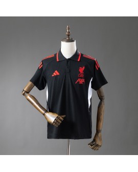 Liverpool Poloshirt der Saison 25/26 – schwarz