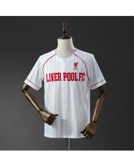 Baseballtrikot des FC Liverpool für die Saison 25/26