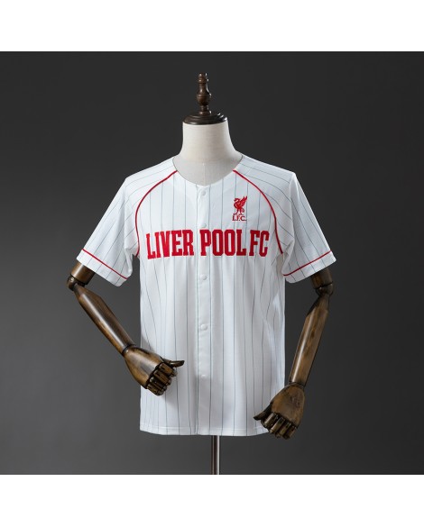 Baseballtrikot des FC Liverpool für die Saison 25/26
