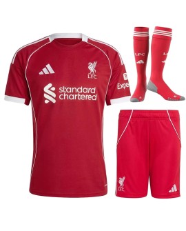 Liverpool Heimtrikot 2025/26 (Trikot + Shorts + Stutzen)