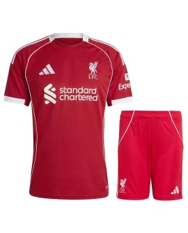 Liverpool Heimtrikot 2025/26 (Trikot + Shorts)