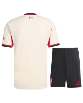 Liverpool Auswärtstrikot 2025/26 (Trikot + Shorts)