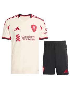 Liverpool Auswärtstrikot 2025/26 (Trikot + Shorts)