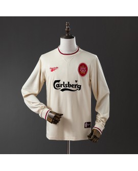 Liverpool Auswärtstrikot der Saison 96/97, langärmelig, Retro