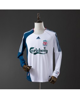 Liverpool 06/07 Auswärts-Langarm-Retro-Trikot