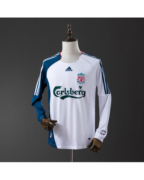 Liverpool 06/07 Auswärts-Langarm-Retro-Trikot