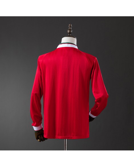 Liverpool Football Club Heimtrikot der Saison 1993/95, langärmelig, Retro