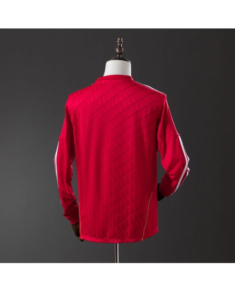 Liverpool Heimtrikot der Saison 2010/11, langärmelig, Retro