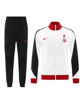 Liverpool Trainingsset 2024/25 – Weiß (Jacke + Hose)