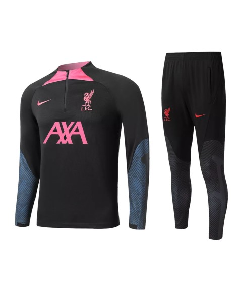 Liverpool-Trainingsanzug 2022/23 – Schwarz