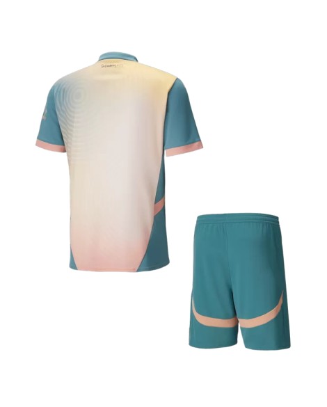 Manchester City Viertes Auswärts-Fußballtrikot 2024/25 (Trikot+Shorts) - Definitely City