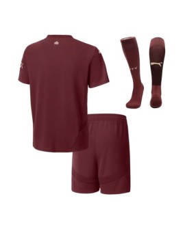 Manchester City Drittes Auswärts-Fußballtrikot 2024/25 für Kinder (Trikot + Shorts + Socken)