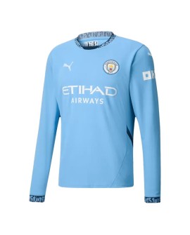 Manchester City Langarm-Heimtrikot 2024/25