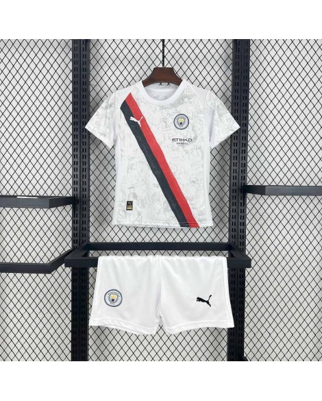 Manchester City Auswärtstrikot 2025/26 - Kind